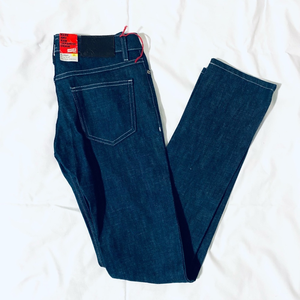 Naked and Famous indigo power stretch womens sz 25